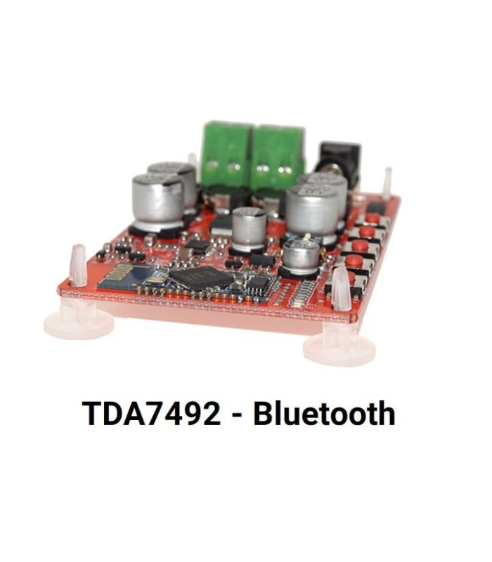 ماژول آمپلی فایر TDA7492 با گیرنده بلوتوث 2*25W