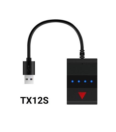 فرستنده صدا بلوتوث اپتیکال، USB و AUX به 2 دستگاه TX12S