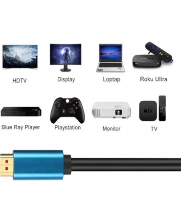 کابل HDMI مدل 4K طول 1.5 متر v2.0 efarvahar.ir