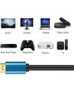 کابل HDMI مدل 4K طول 1.5 متر v2.0 efarvahar.ir