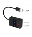 فرستنده صدا بلوتوثی اپتیکال، USB و AUX مدل TX12S