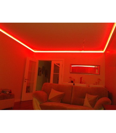 LED نواری 5 متری قرمز